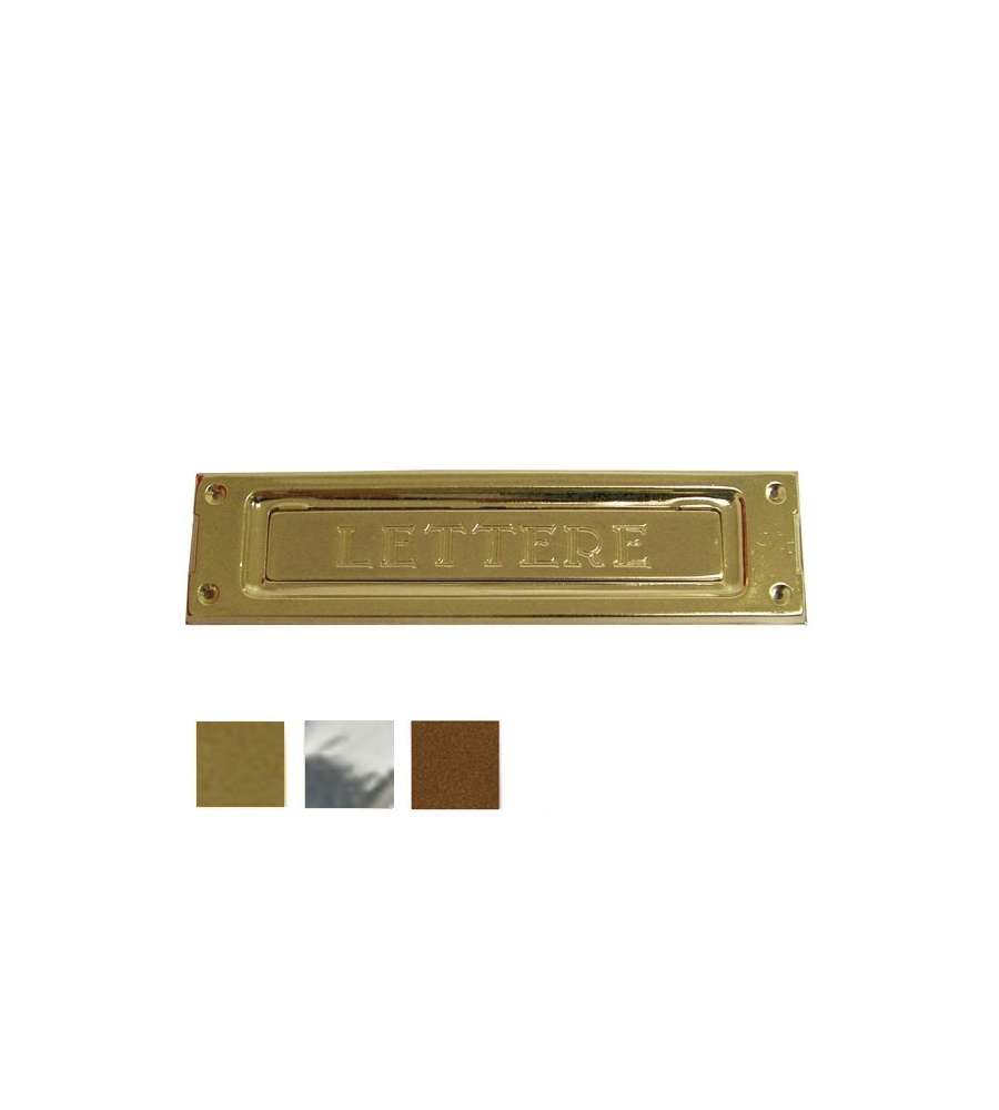 Buca Lettere Ott Bronzato Mm 235X 60