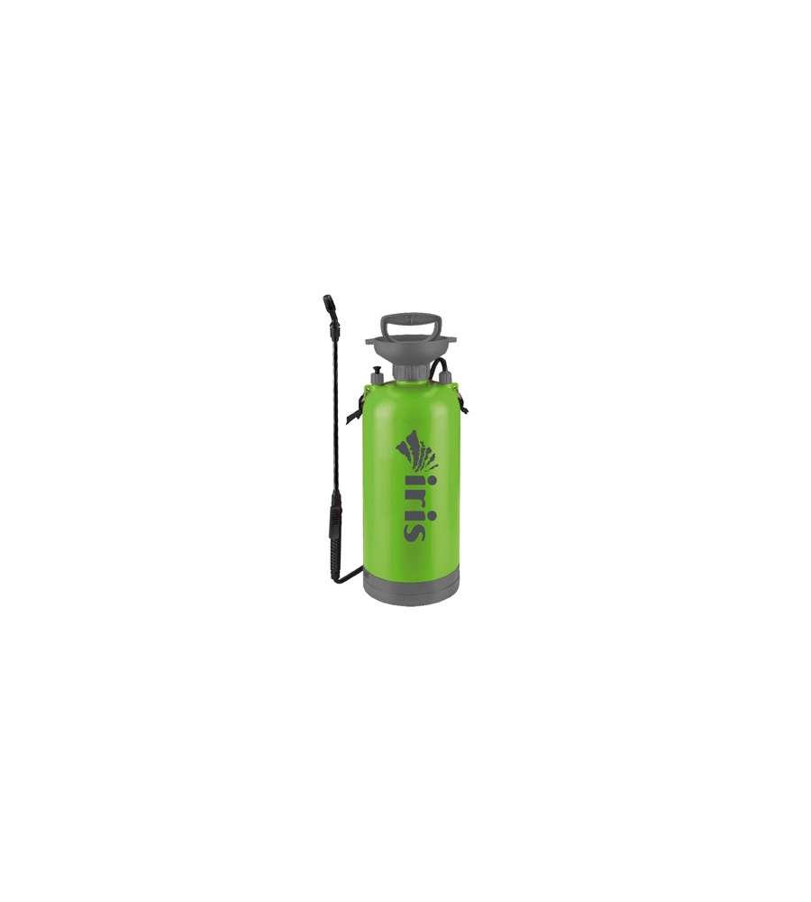 Iris Garden Pompa a Zaino - Plastica Anticorrosione - 8 Litri
