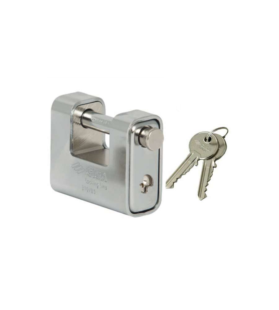 Lucchetto Ottone Incamiciato Mm 80 per Serrande  21810 Cisa LL