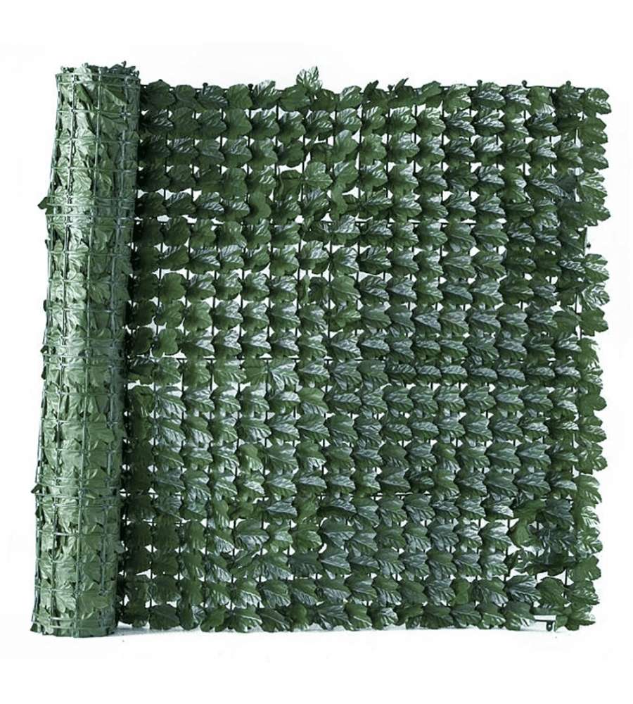 VERDEMAX Siepe Artificiale Edera 150x300 cm Verde - Privacy e Resistenza