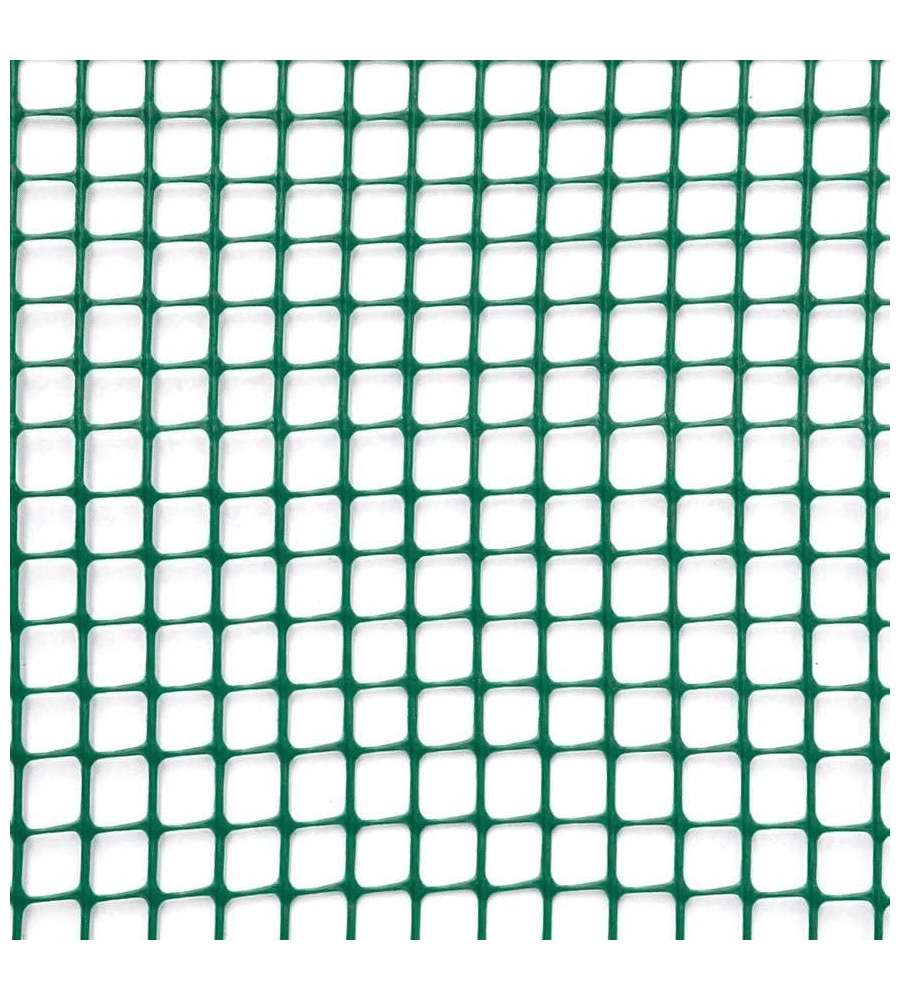 Verdemax Rete Maglia Quadrata Marrone 1m 10 mm per Recinzioni Giardino