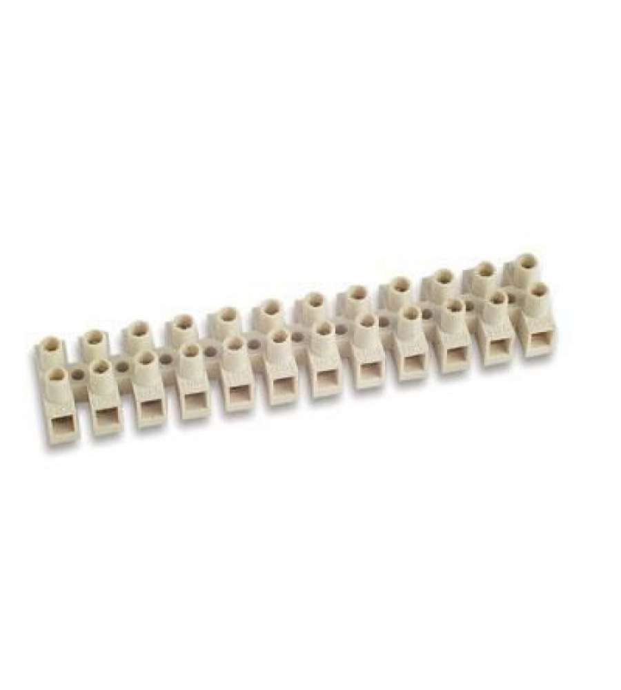 Morsettiera 12 Poli per contatti elettrici fino a 2,5 mm2