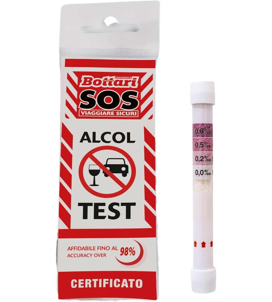 Alcool Test Monouso - Sicurezza al Volante - Pratico e Veloce