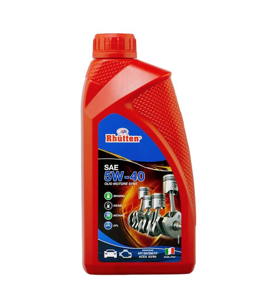Olio Motore Semi Sintetico 5W-40 1L - Eccellente Fluidit