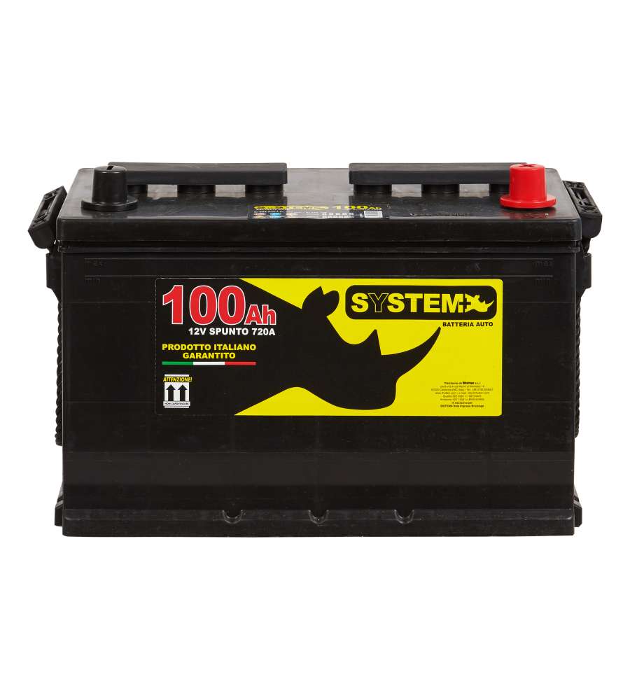 Batteria Auto 100 Ah 720 A System+