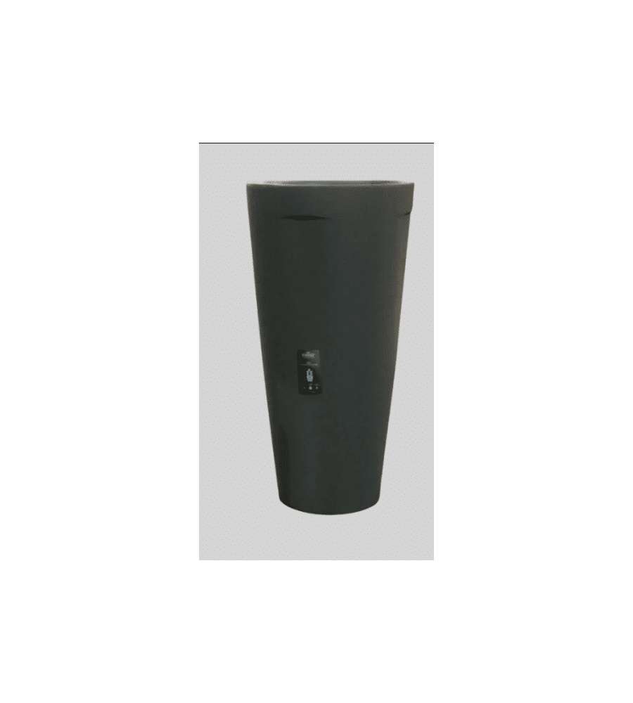 Telcom Vaso Alto Equa 30x60 cm con Portavaso Colore Salvia