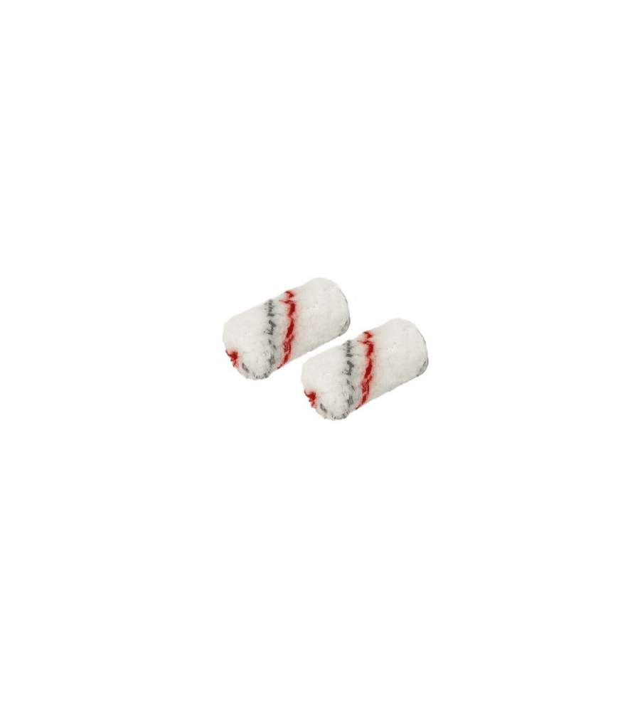 Nespoli 2 Ricambi Minirullo Teflon 6 cm per Superfici Lisce Fai da Te