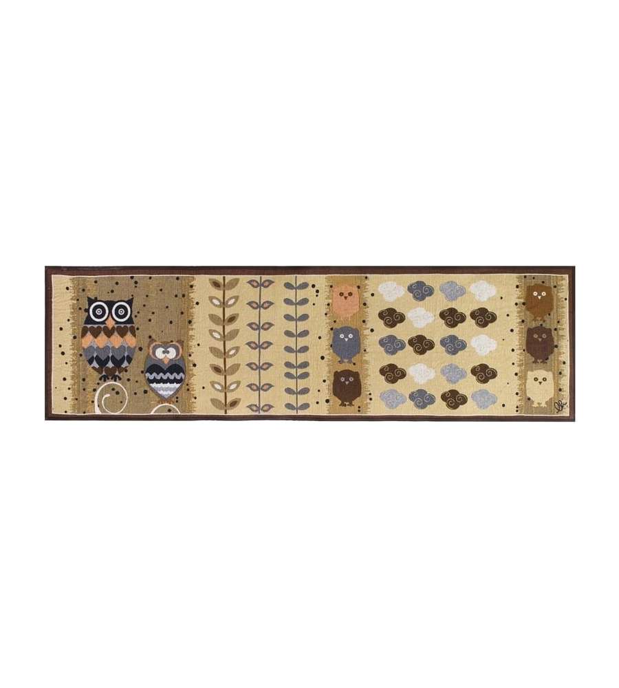 Tappeto Sprint Gufi 50 x 110 cm