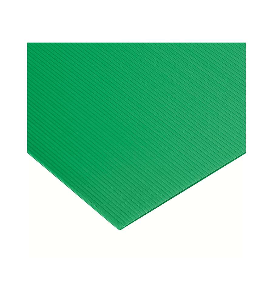 Lastra polionda polipropilene verde 100x200 cm spessore 2,5 mm
