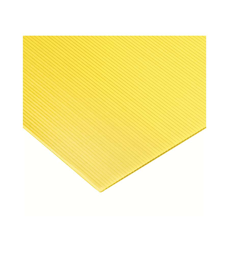 Lastra polionda polipropilene gialla 100 x 200 cm spessore 2,5 mm