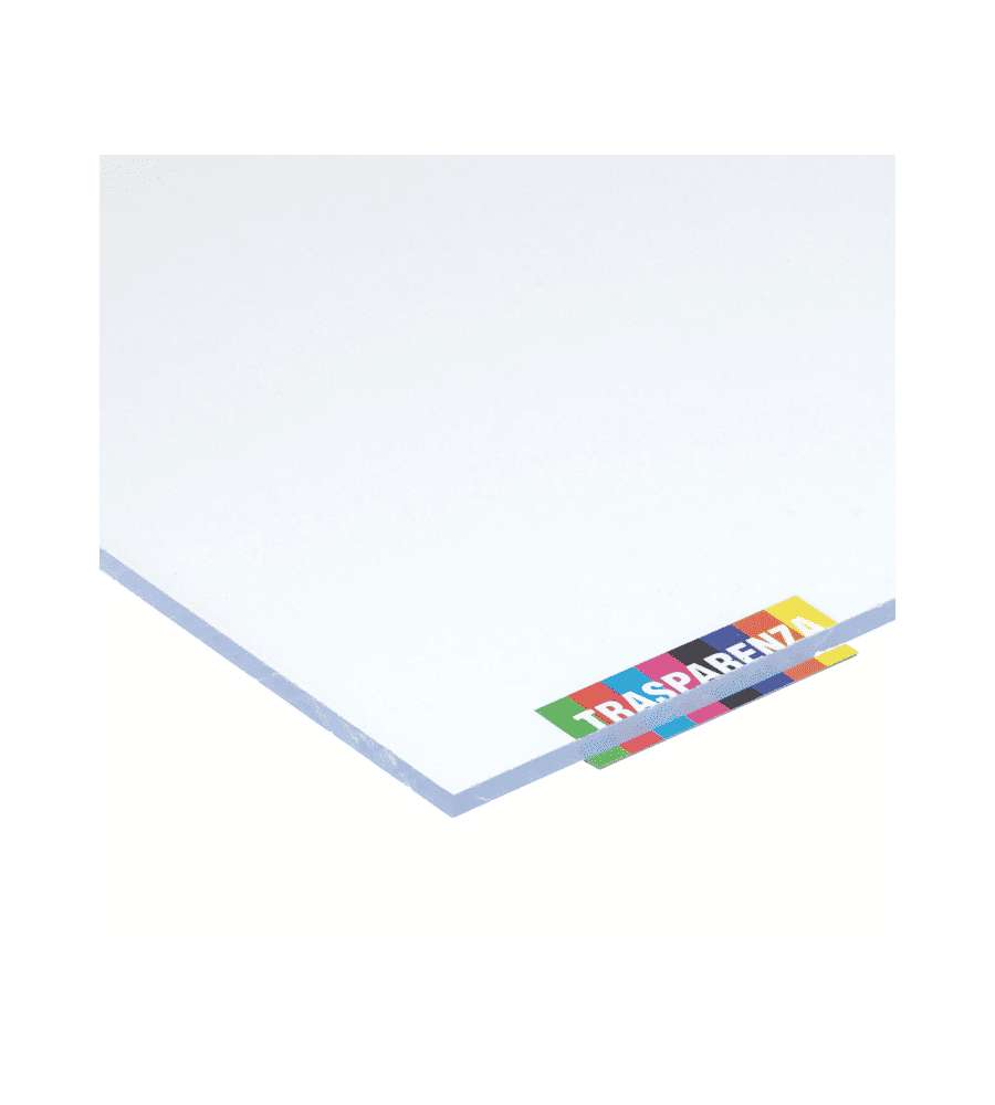Vetronova Pannello Polistirene Trasparente 50x150 cm Spessore 5 mm