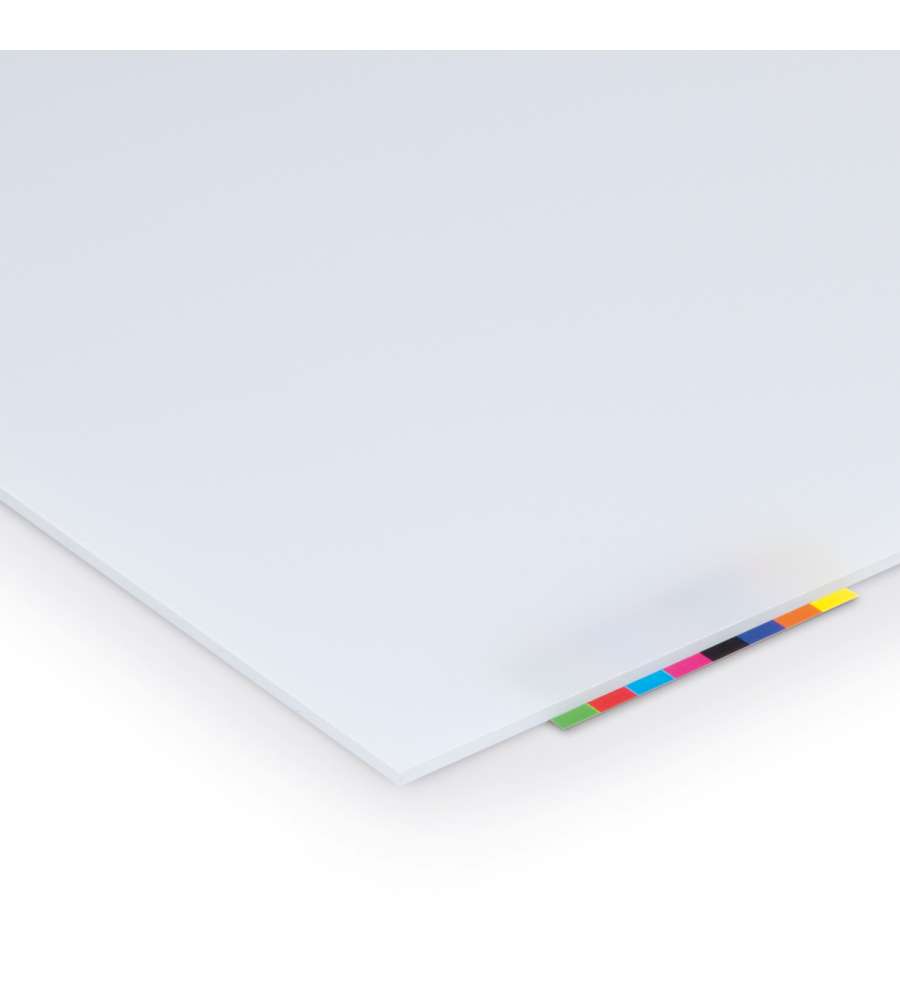 Vetronova Lastra polistirolo opale 1000x1000 mm spessore 5 mm - Pannello traslucido leggero per fai da te e arredo