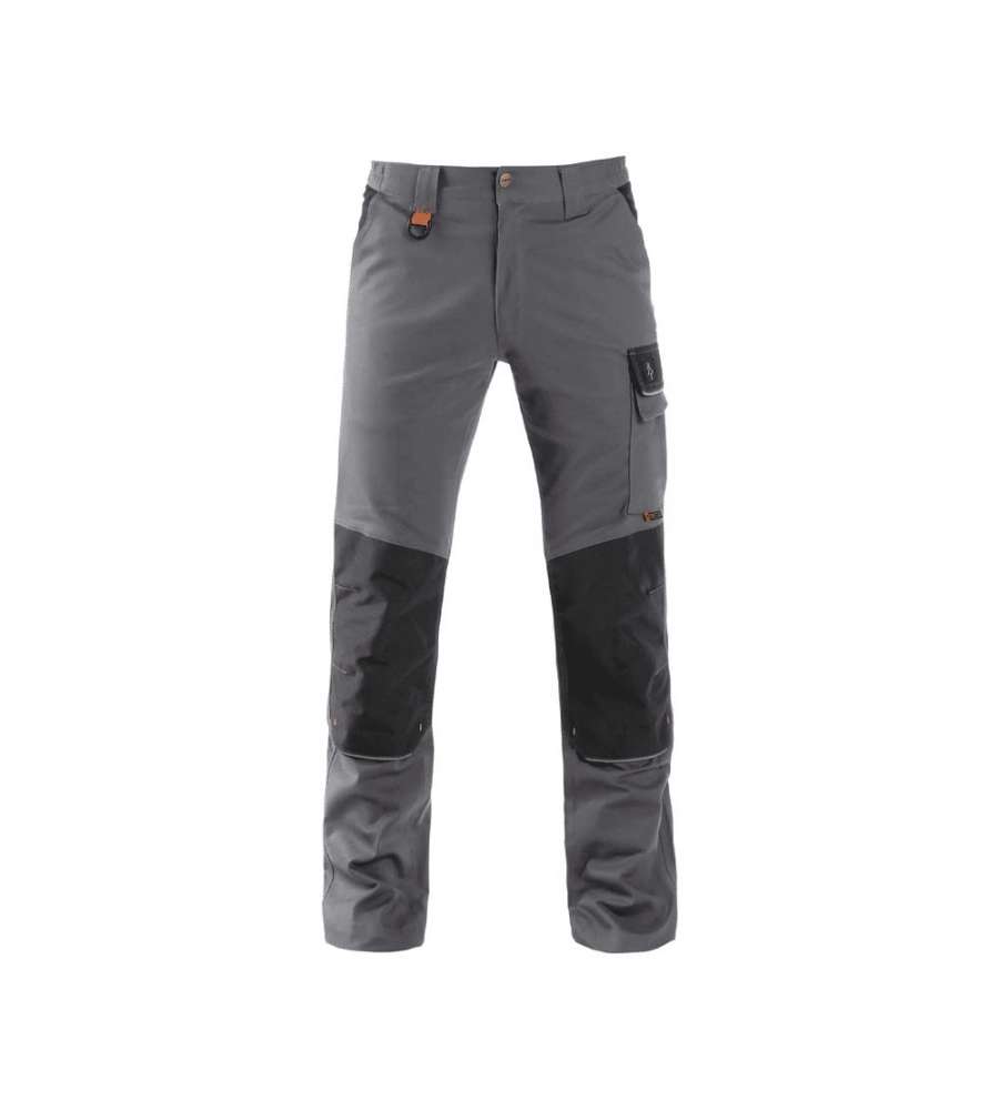 Kapriol Pantalone da lavoro Tenere Pro grigio M con tasche multifunzionali