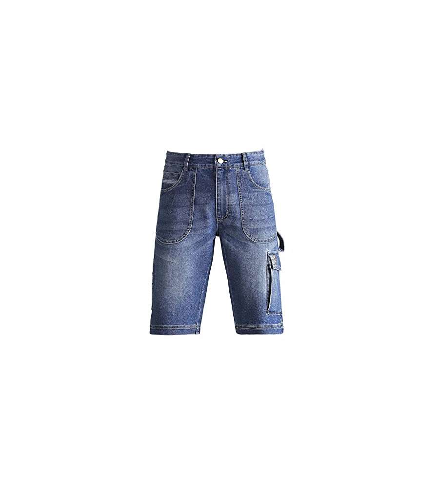 Kapriol Pantalone Corto Denim con Tasche e Regolazione Vita TG.XL