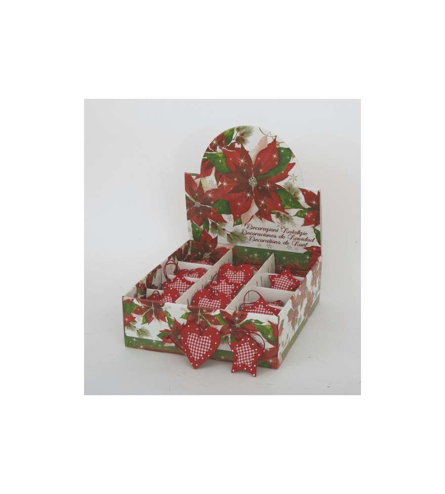 Appendino Decoro Legno 8 cm