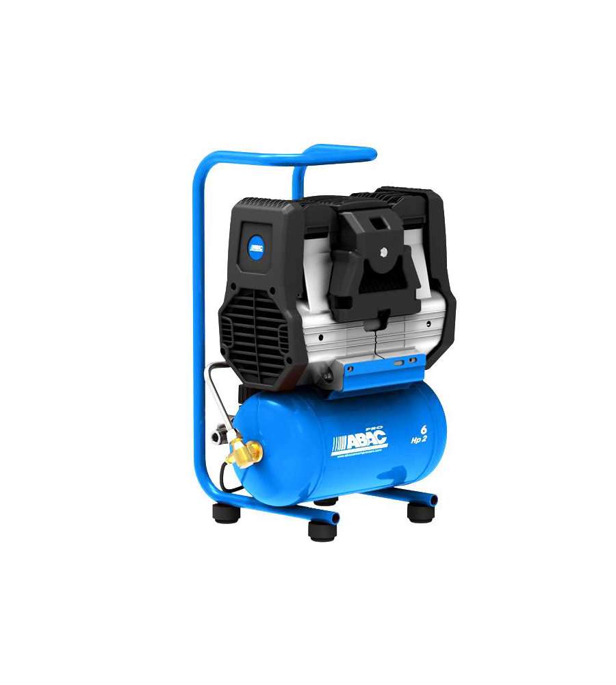 Abac Red Line 25 lt Compressore coassiale 2 Hp con lubrificazione