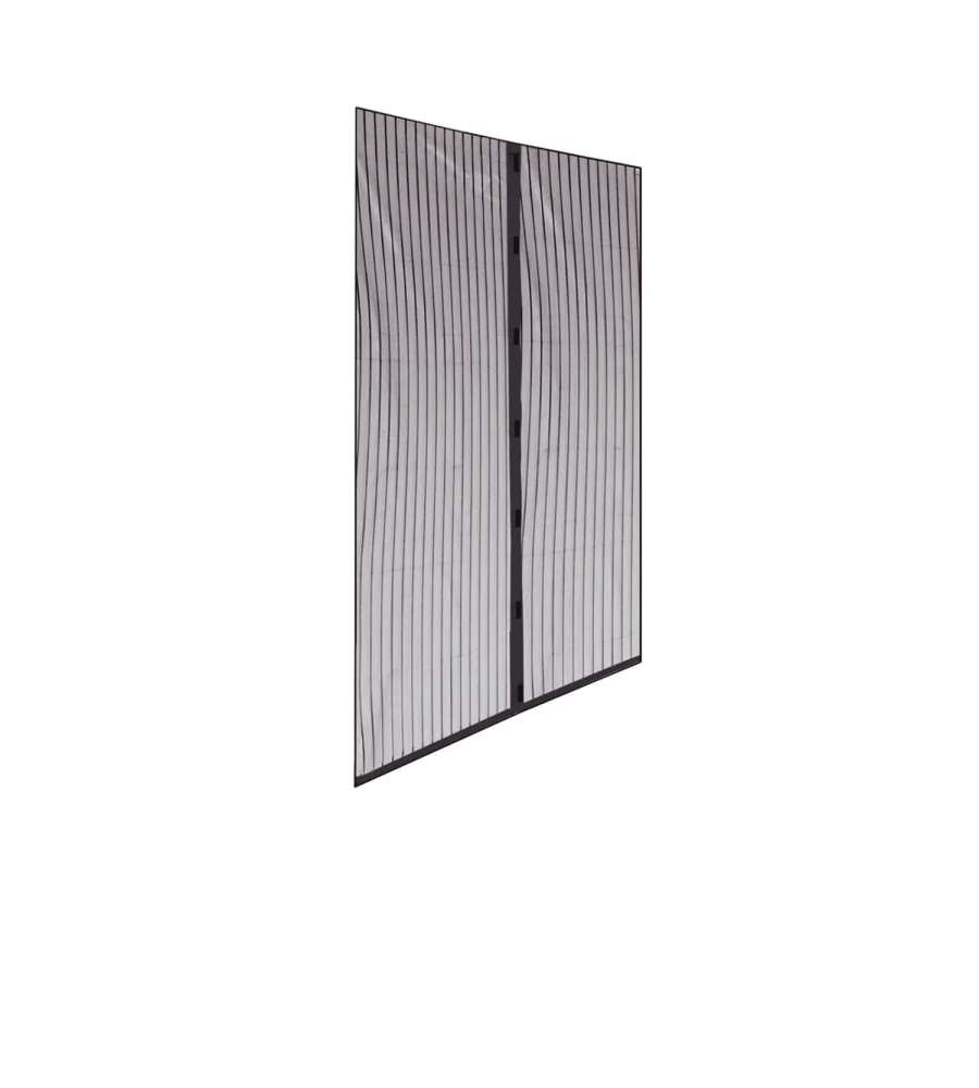 I.R.S. Zanzariera Magnetica Porta XL 150x250 cm Nera per Insetti