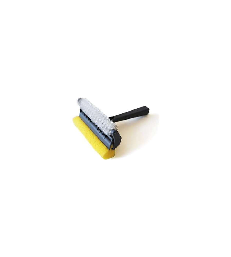 IRS Spazzola pulizia zanzariere giallo/nero design ergonomico 1 pezzo