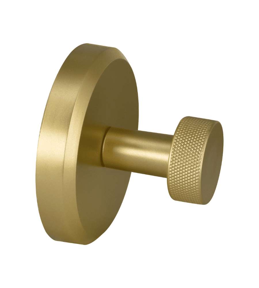LANERI Gancio a Ventosa Oro 5 kg per Bagno 70x70 mm - Design Moderno