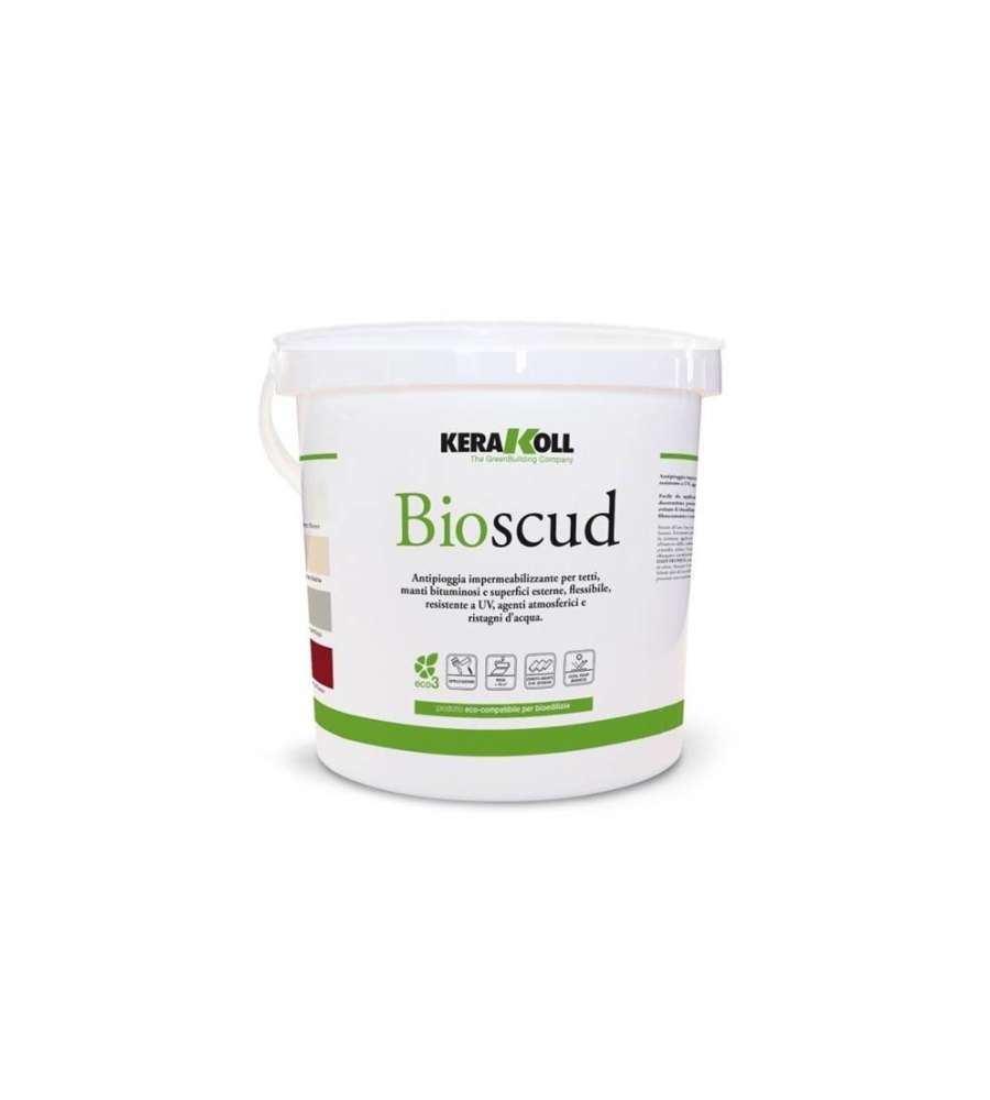 Kerakoll Guaina Bioscud Impermeabilizzante Bianco 1kg - Membrana Flessibile