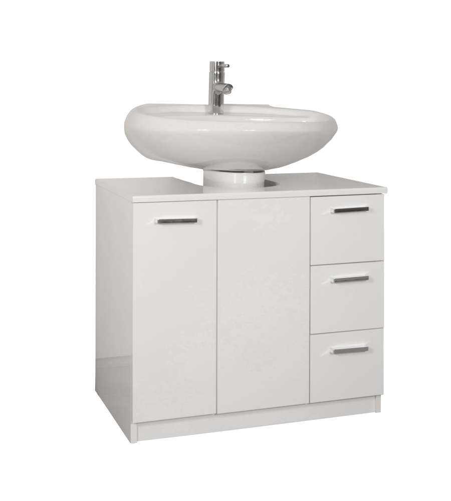 Mobile Per Lavabo Con Ante E Cassetti 70 X 46 X 62 Cm