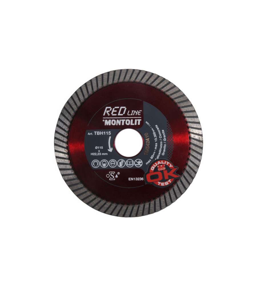 Disco Diamantato Cc 115 Calcestruzzo      Montolit