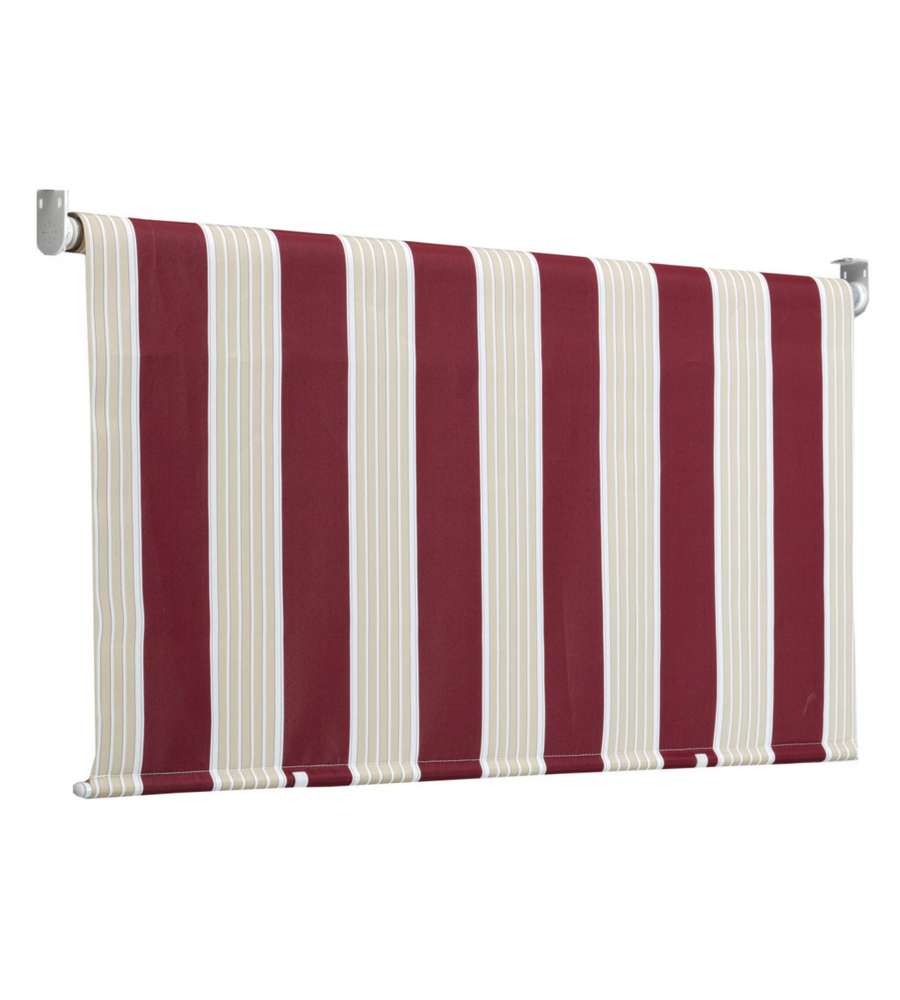 Tenda da sole a caduta 250 x 200 cm rigato bordeaux