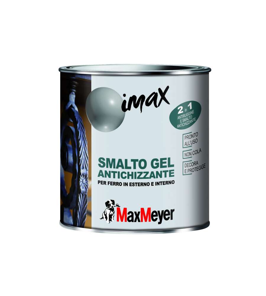 Imax Smalto Anticorrosivo Grigio G.G. 0,5 l