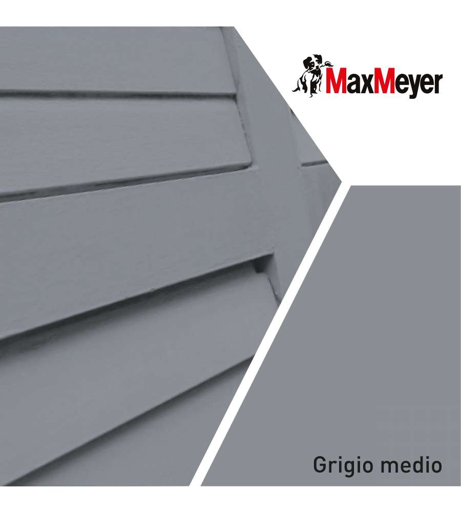 MaxMeyer Smalto a Solvente Brillante Grigio Medio R7040 0,750 l