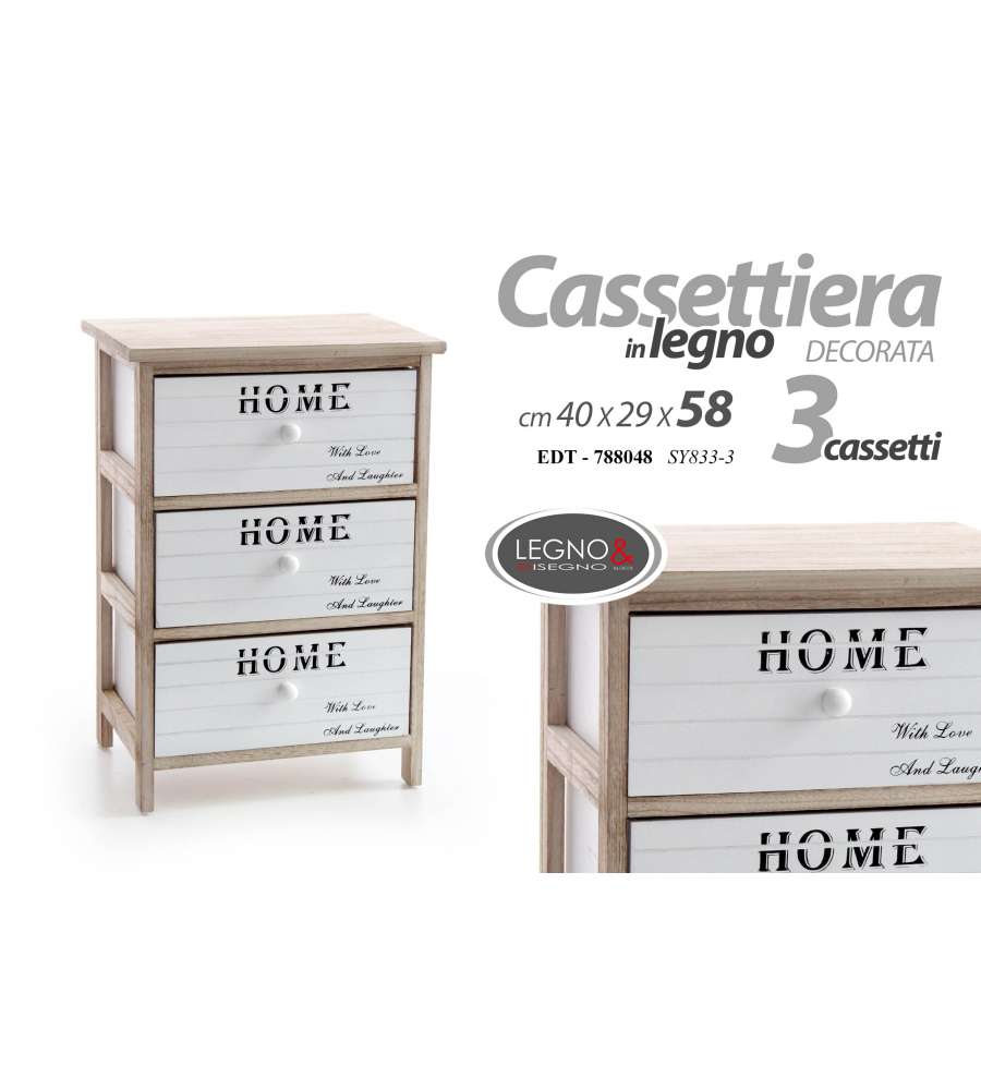 Cassettiera Home 3 Cassetti