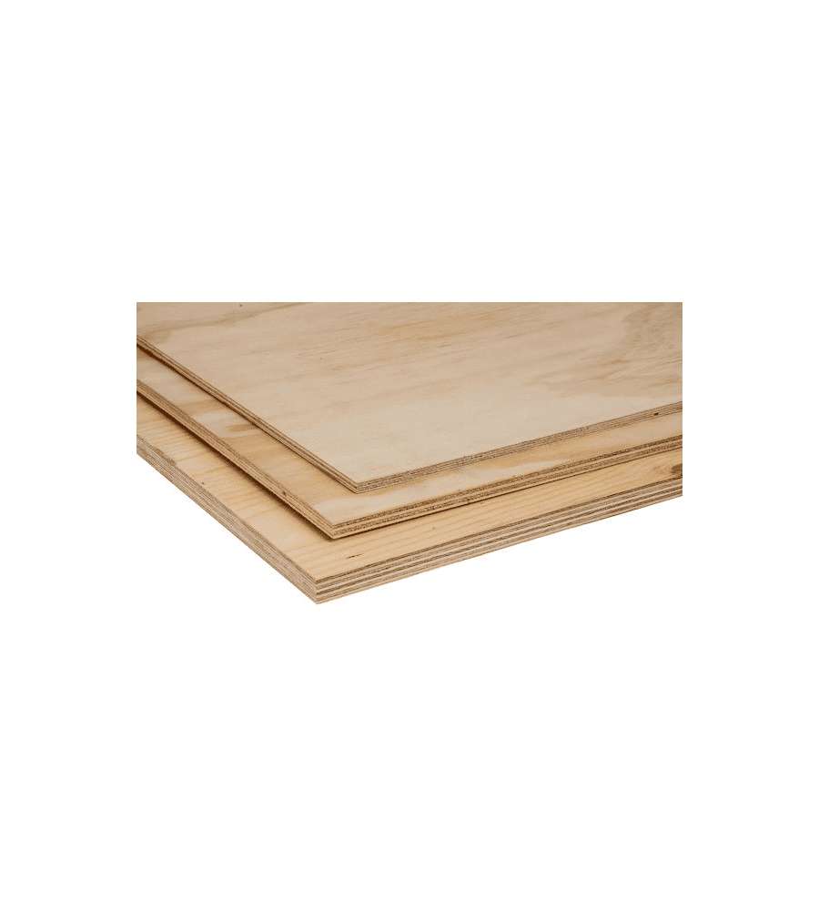 Pircher Pannello multistrato marino pino grezzo 9x610x1220 mm
