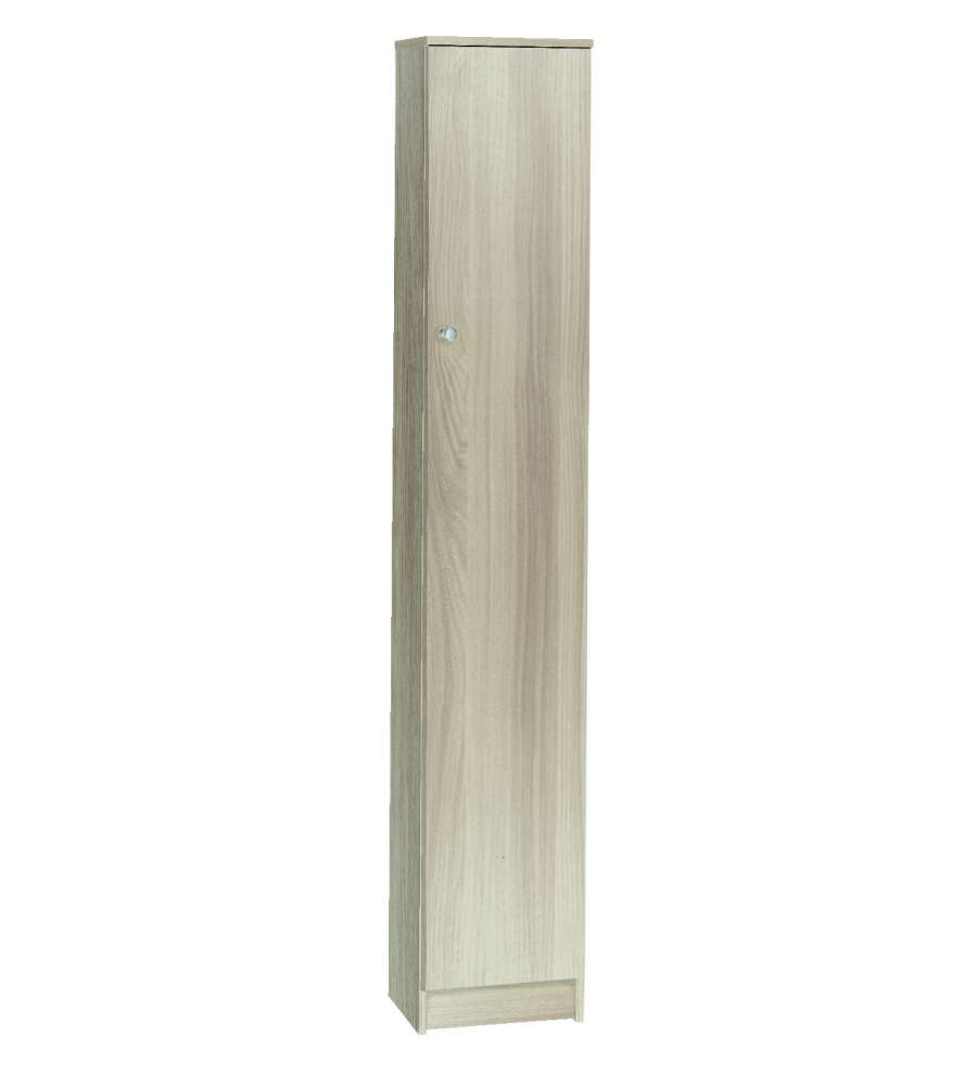 Sarmog Colonna Multiuso Olmo Chiaro - Struttura 16 mm - 3 Ripiani Regolabili