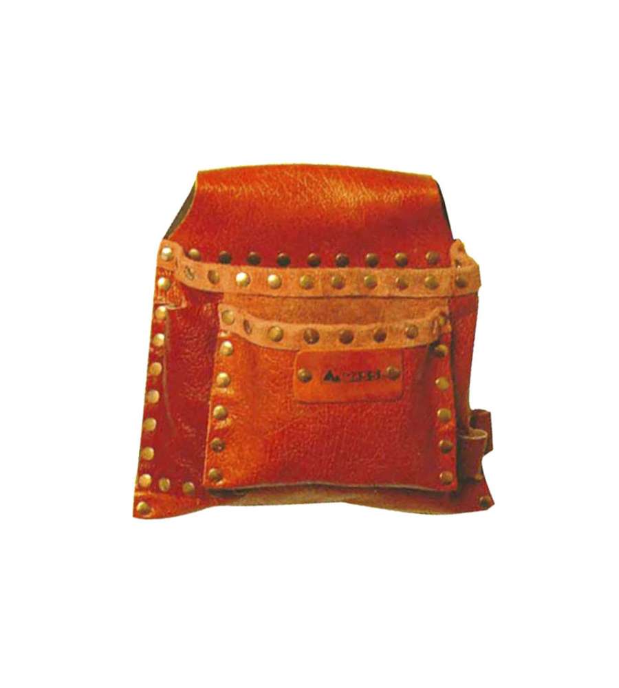 Borsa Carpentiere 2T Cuoio Borchie            Mass