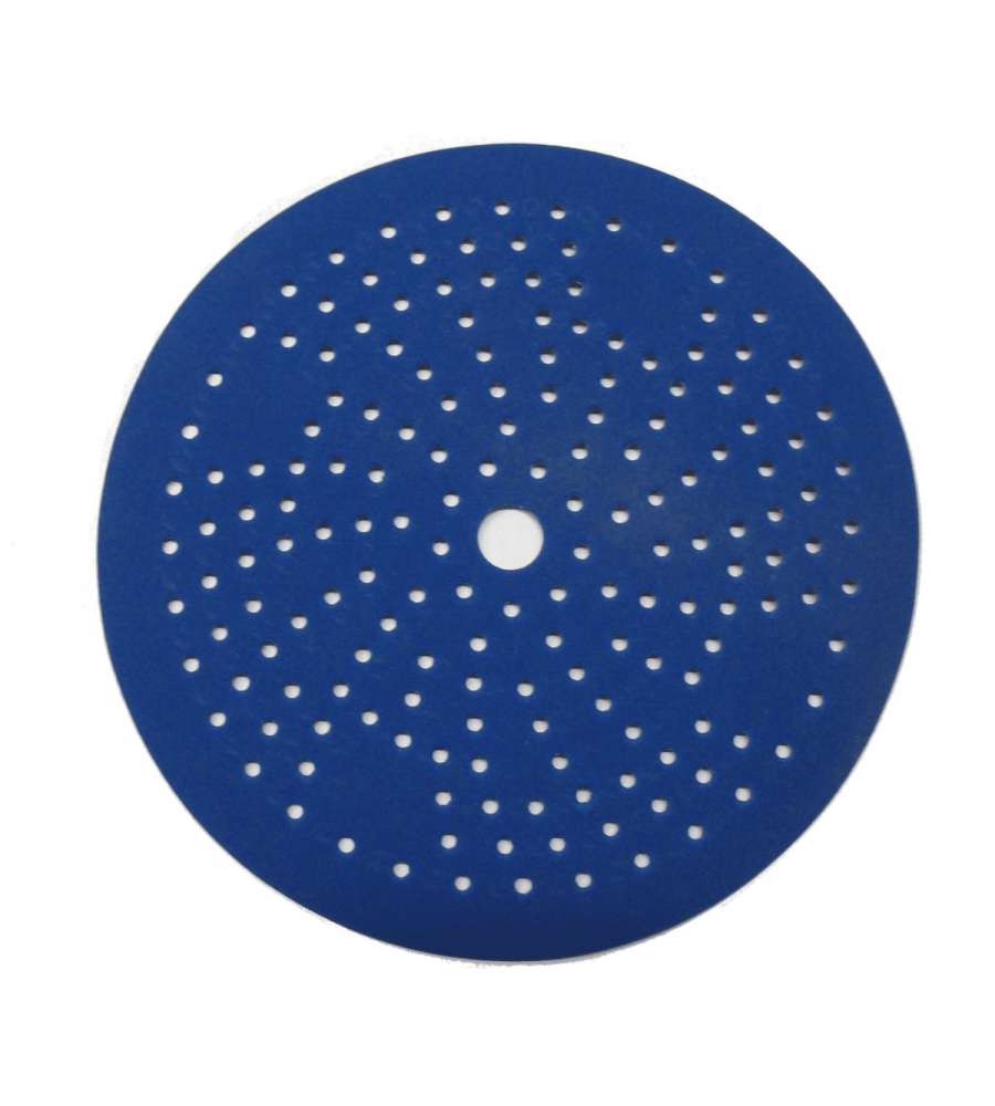 Disco velcrato abrasivo 150 mm grana 120 5 pz per levigatrici orbitali