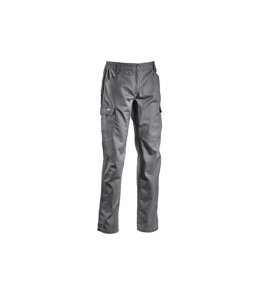 Pantalone Cotone Grigio Xxl          Level Diadora