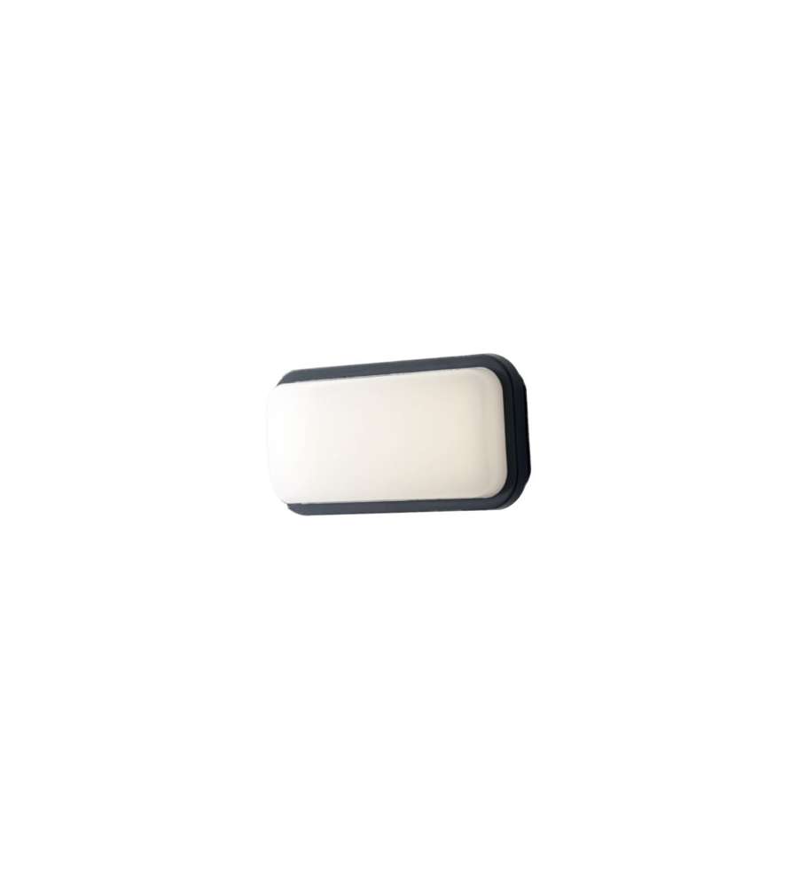 Plafoniera Led Shelly Antracite 15w
