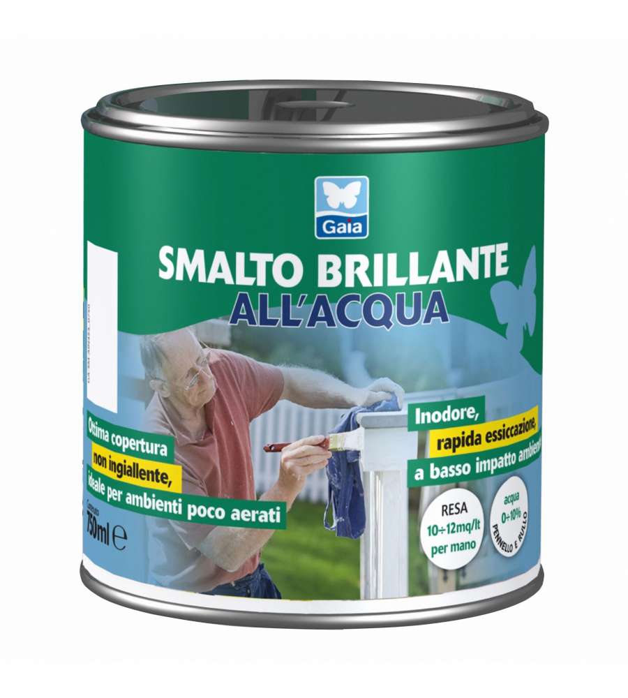 Smalto Acqua Brillante 0,750 Bianco Gaia