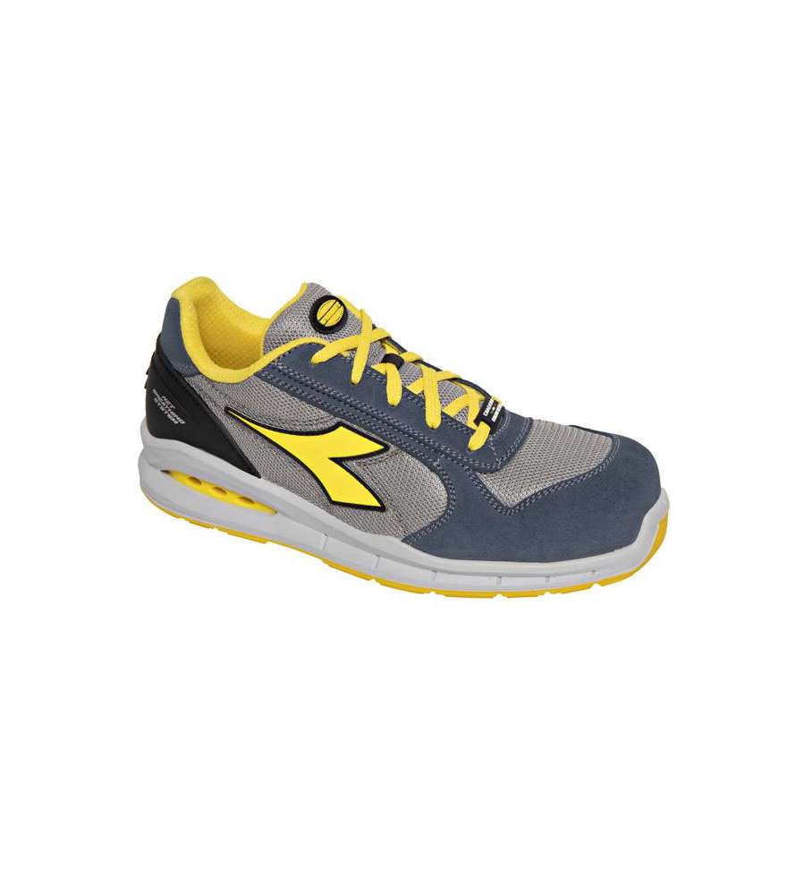 Scarpe Run Net Airbox Blu/Gr Basse 39 S1P Diadora