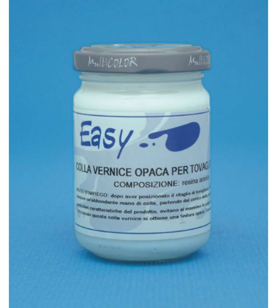 Easy Colla Vernice Opaca Tovaglioli 130 ml