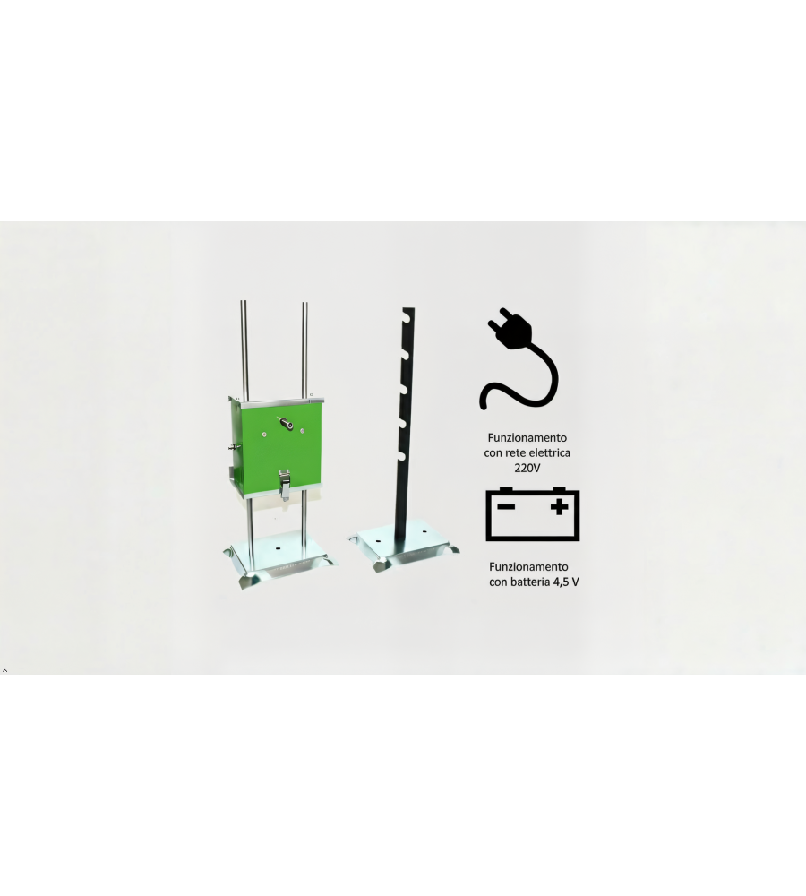 Girarrosto Combinato Elettrico o a Batteria - Portata 7 kg