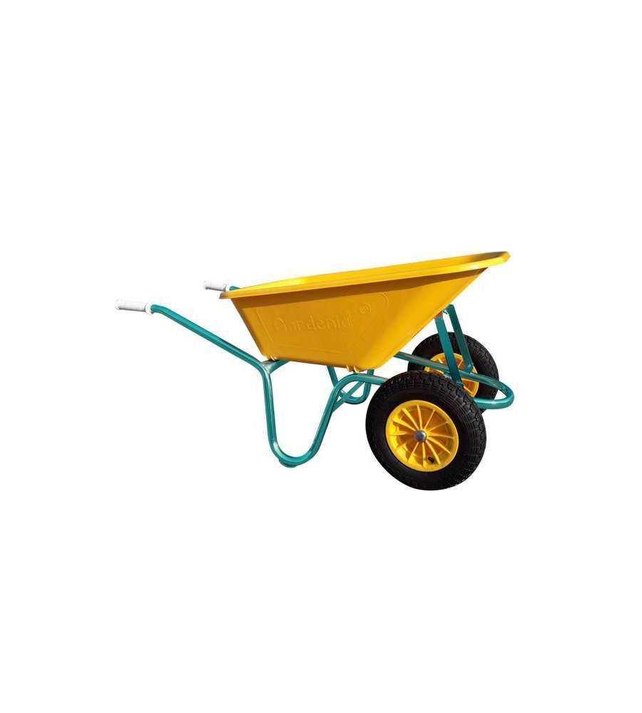 Carriola Vasca Plastica Gardenia 2 Ruote Iba