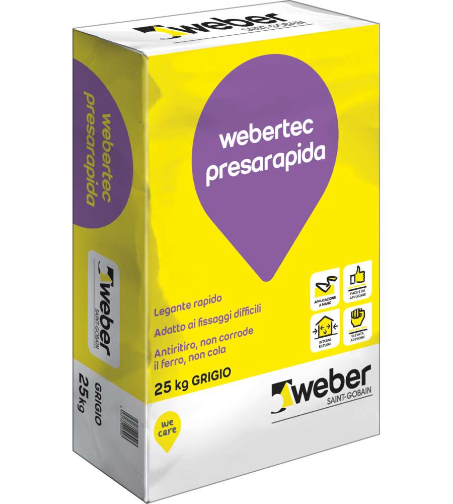 Cemento presarapida Webertec