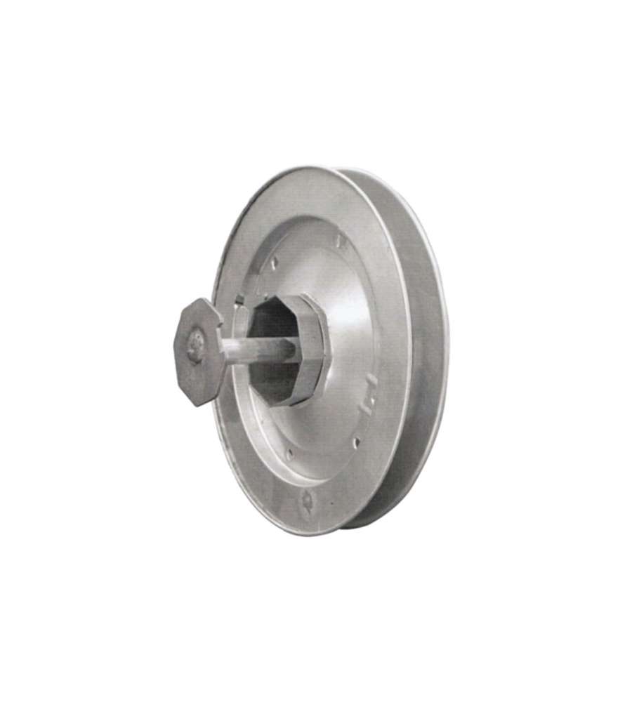 Puleggia Riduttore 1:2,5 Mm 250 Rullo Met Liscio