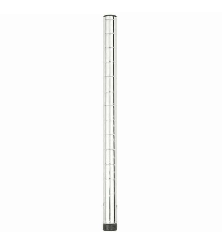 UNICRAFTALE 6 Perline Tubo Colonna In Acciaio Inox 304 – Intagliate, Argento Antico (24mm X 9mm, Foro 7mm) Per Bracciali Fai-Da-Te