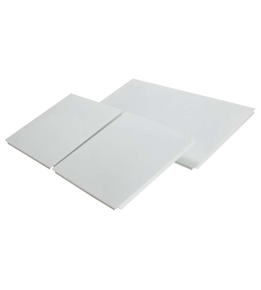 Set 2 Pannelli Laterali E 1 Schienale Bianco