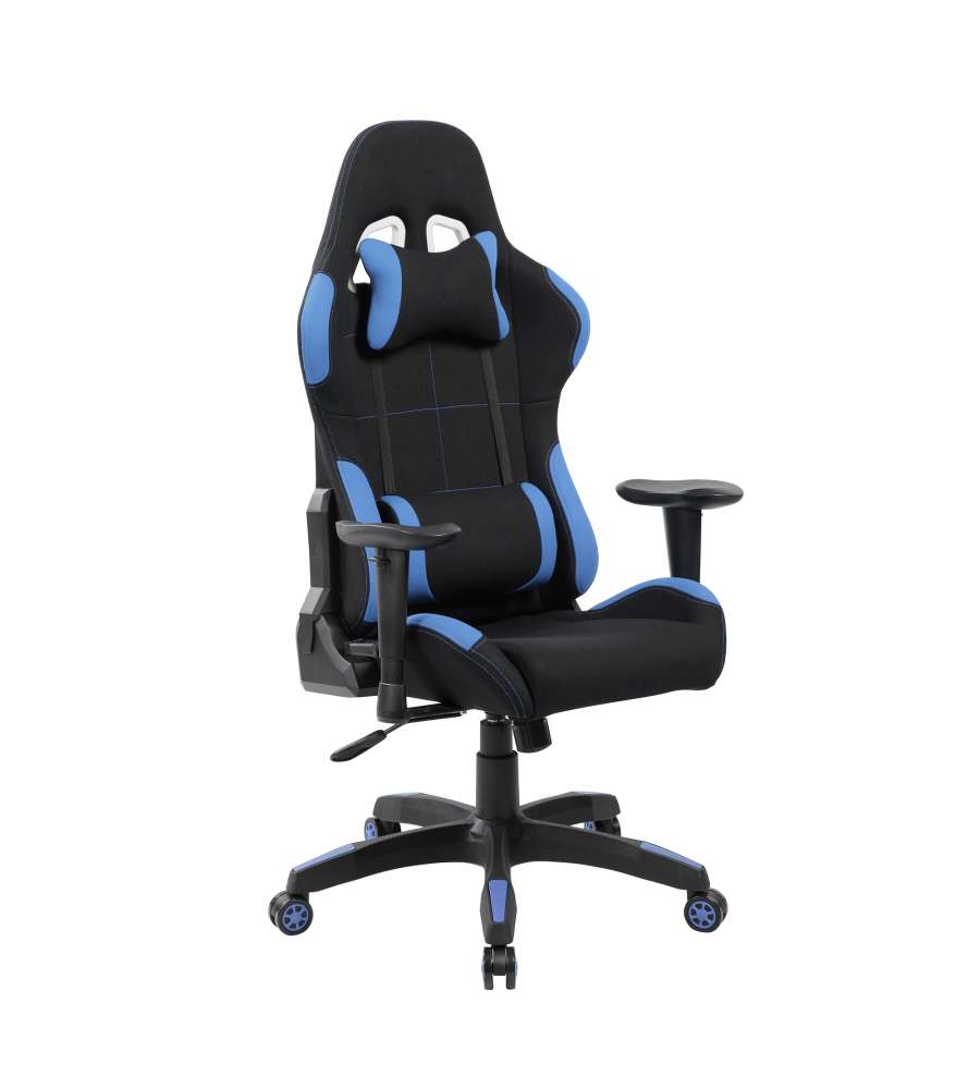 Indianapolis Poltrona Gaming Adulto - Bianca E Azzurra