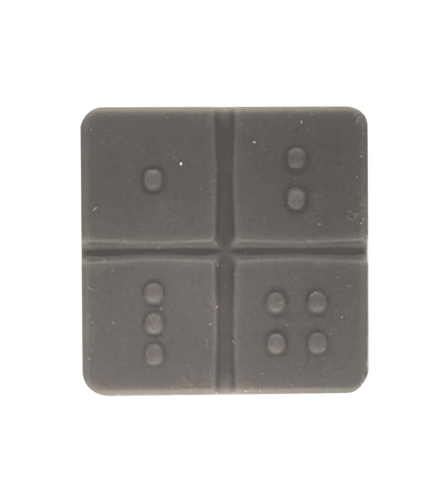 Gibidi Telecomando 433.92 MHz Domino 4 canali con batterie incluse