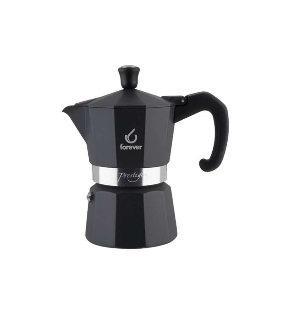 FOVERER- CAFFETTIERA MOKA NOBLESSE 3 TAZZE - Steant Ecommerce