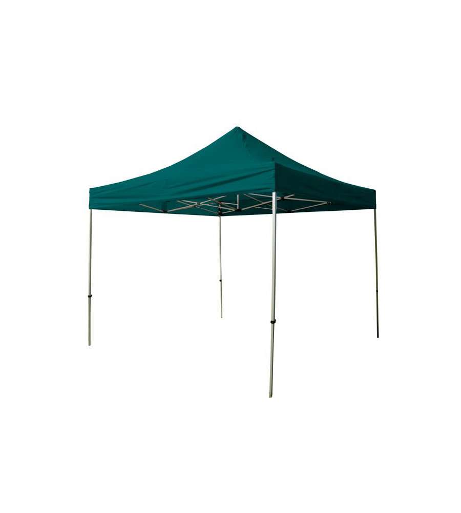 Gazebo uminio veloce verde 3 x 3 m