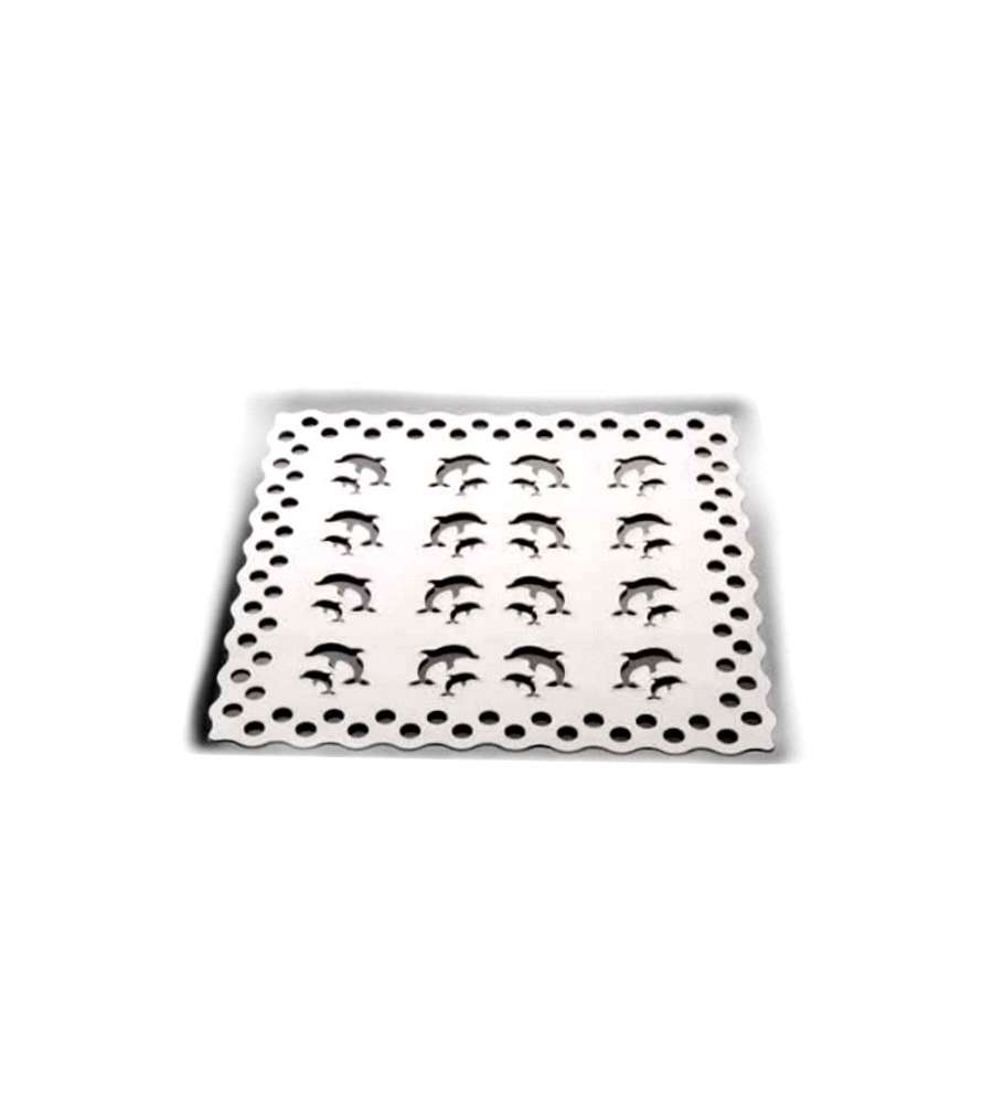 Tappeto Doccia Delfino Bianco Cm 52X52 Xtra 10517